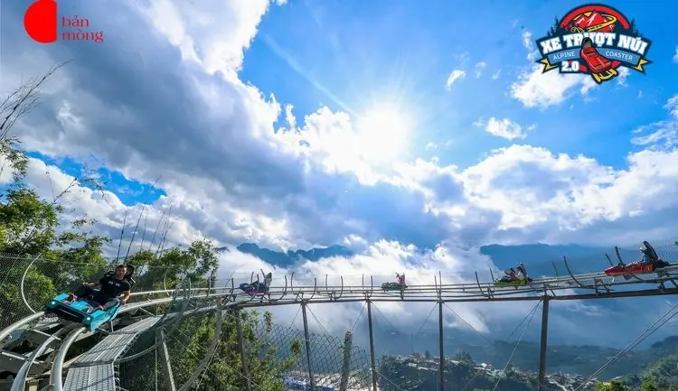 mong village alpine coaster experience in sa pa