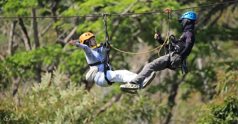 phuket zipline experience by phuket paradise trip