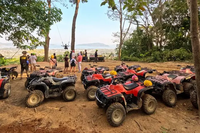 phuket atv & zipline experience by phuket paradise trip