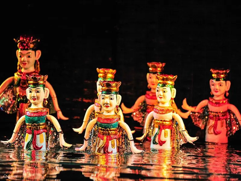 thang long water puppet show hanoi