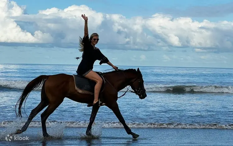 beach horse riding experience at seminyak beach bali