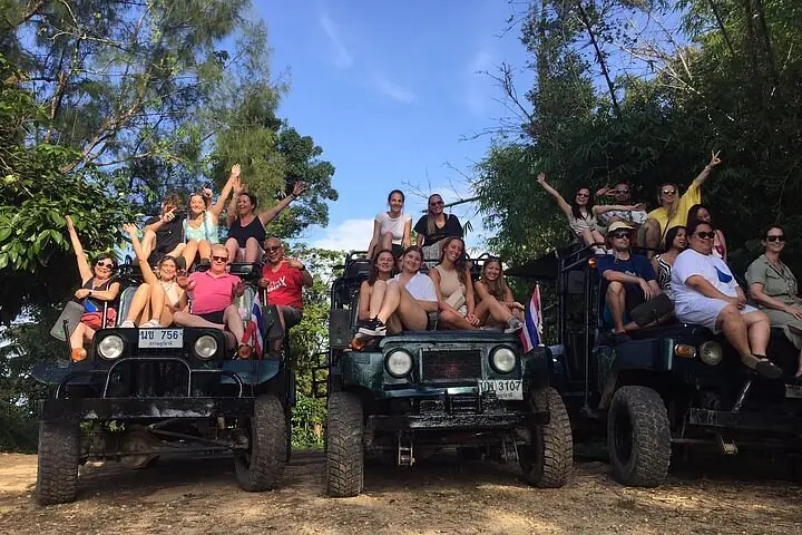 surat thani half day 4x4 jungle adventure with lunch